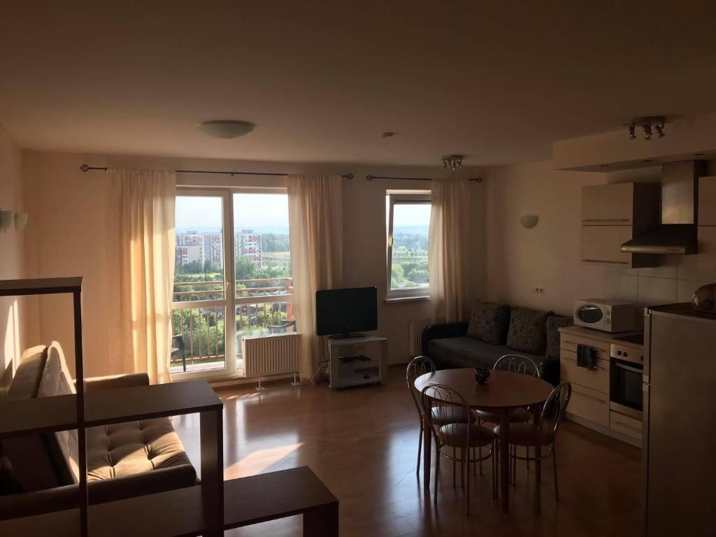 Апартаменты Apartment with a good view.Floor 11 Вильнюс