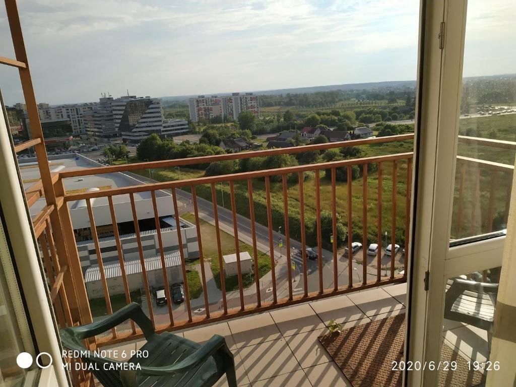 Апартаменты Apartment with a good view.Floor 11 Вильнюс